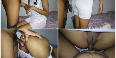Red-hot Indian stunner Nithuni31 gets her cock-squeezing twat opened up by Sri Lankan's rock hard boner