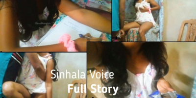 Warm step-sista Sri Lankan teenage college-aged years senior takes stiff boinking and biting bang-out with step-brutha HansiNangiya