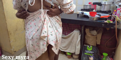Sexy Indian Step-Mommy Myra gets her fresh sundress checked out and verified hard by her step-brother
